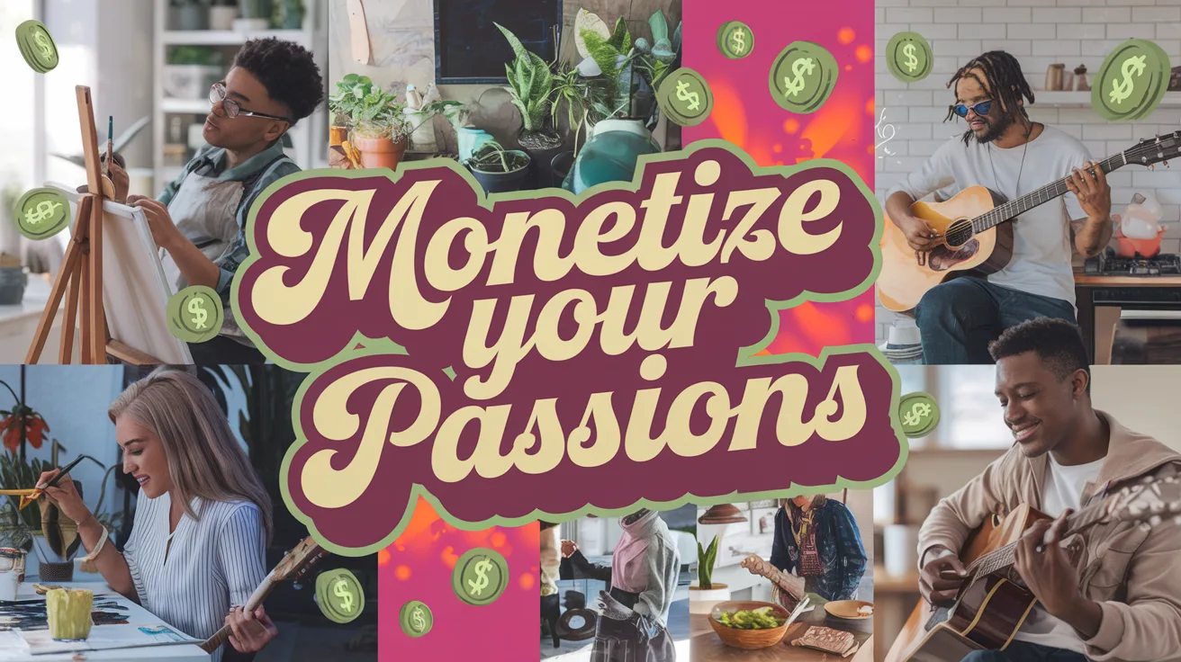 13 Creative Ways to Make Money From Your Hobbies